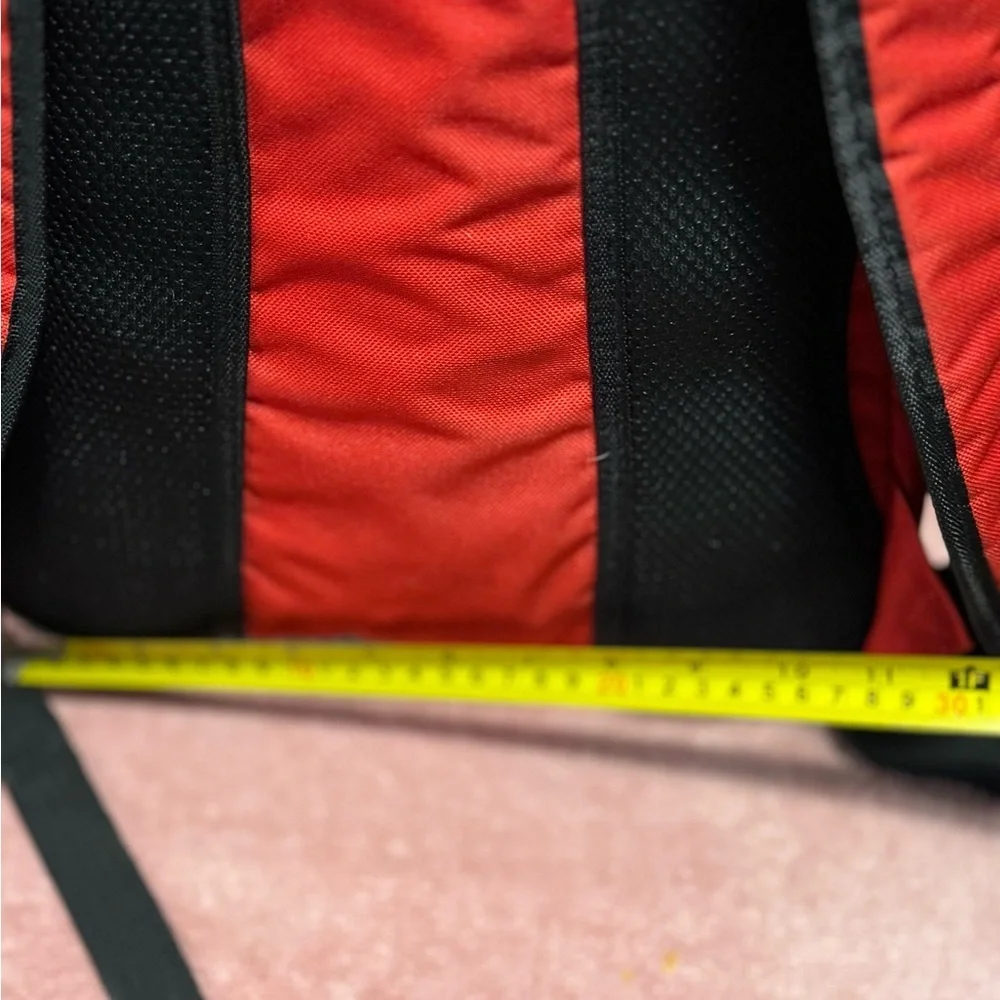 Badger’s Cooler Red Backpack with WISCONSIN Logo